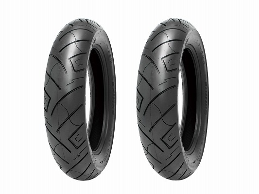SHINKO シンコータイヤ SR777 120/90-17 & SR777 160/80-15 フロント リア 前後セット バイクタイヤ オートバイタイヤ