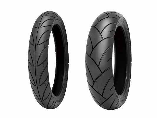 SHINKO シンコータイヤ SR740 110/70-17 & SR741 140/70-17 フロント リア 前後セット バイクタイヤ オートバイタイヤ