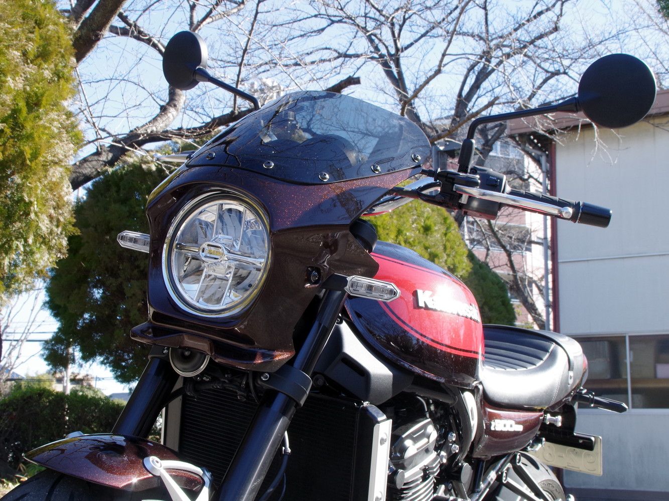 市場 Z900RS 仕様 クリア 50th キャンディダイヤモンドブラウン 
