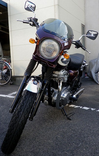 楽天市場 W650 汎用ビキニカウル タイプaeroスクリーン 純正色塗装 Abs製 ボルト付 バイクパーツのワールドウォーク