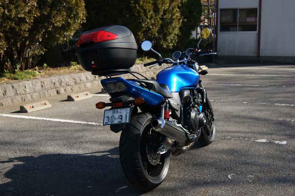 Cb400sf Cb400sb Nc42 14年 以降用リアキャリア 30lリアボックスセット Centralelectricals Com