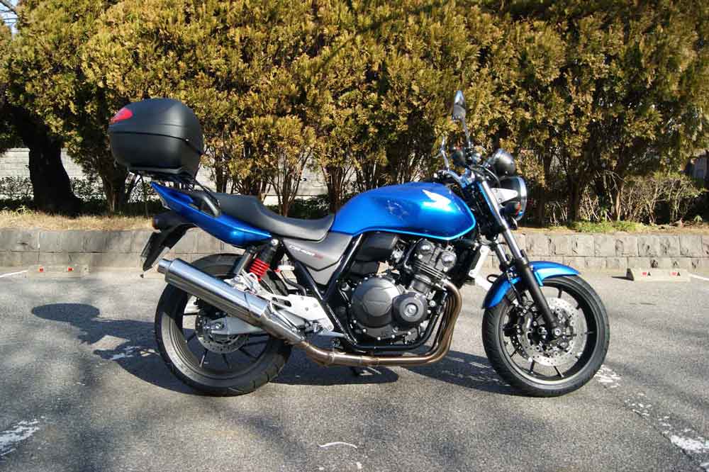 Cb400sf Cb400sb Nc42 14年 以降用リアキャリア 30lリアボックスセット Centralelectricals Com