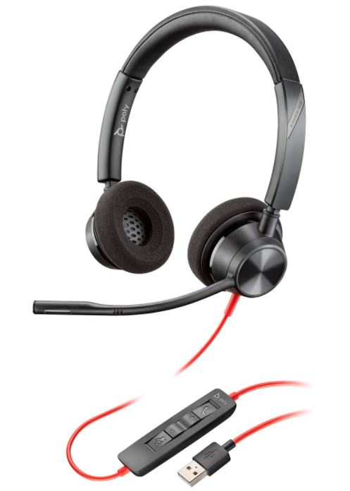 プラントロニクス 有線UC上端仕掛ける Blackwire 3220-M USB-A上端仕掛ける