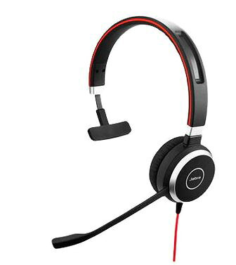 Jabra EVOLVE 40 MS Mono 6393-823-109 会社組織受話器(ステレオ お役目用) マイクロソフト社公証 【日本置き目代わりになる店品】 6399-823-109