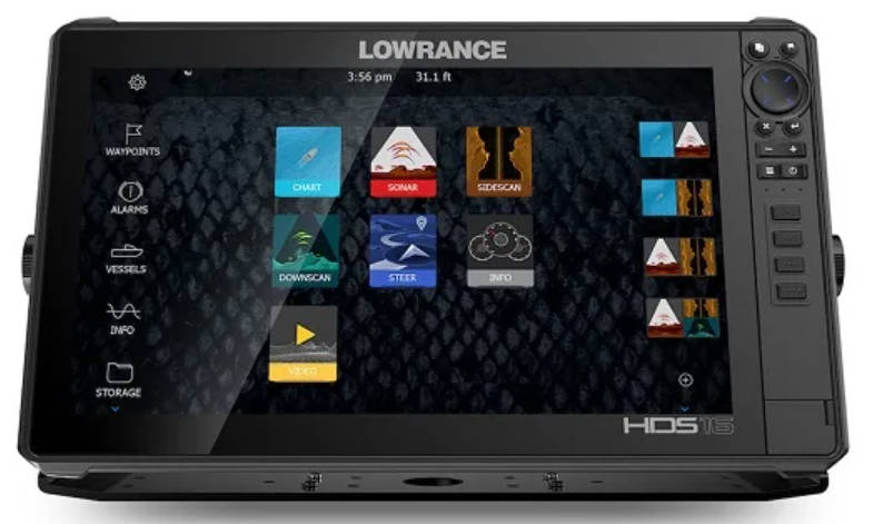 直インポート品 LOWRANCE ローランス HDS-16 LIVE魚群さがし当てる機