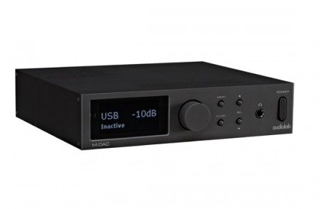 Audiolab M-DAC DAC変換器  黒いこと/しろがね色