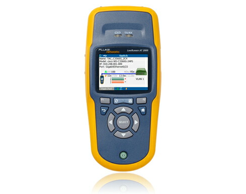 FLUKE LINKRUNNER リンクランナー ワイヤーマップ 1~3番 ネットワーク担当には必需品：FLUKE networks社のLinkRunner