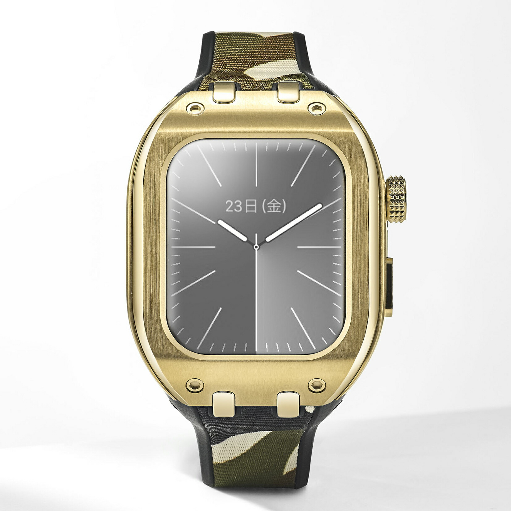 HUMBLE RICH(ハンブルリッチ) 高級アップルウォッチケース Apple Watch ケース 9/8/7対応 - SPORT WBB0289-003-A 41mm 高級 上品