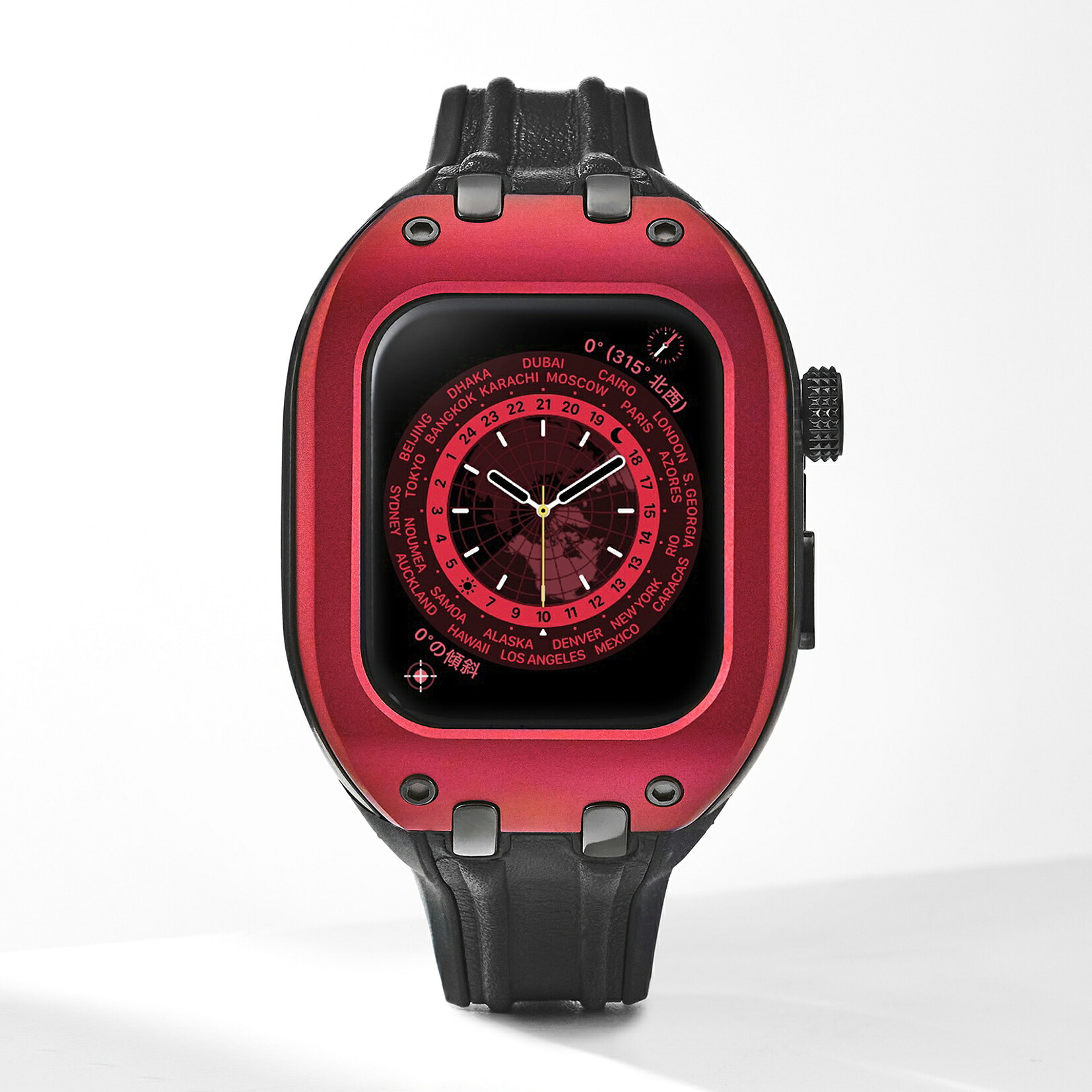 HUMBLE RICH(ハンブルリッチ) 高級アップルウォッチケース Apple Watch ケース 9/8/7対応 - SPORT WBB0289-013-A 41mm 高級 上品