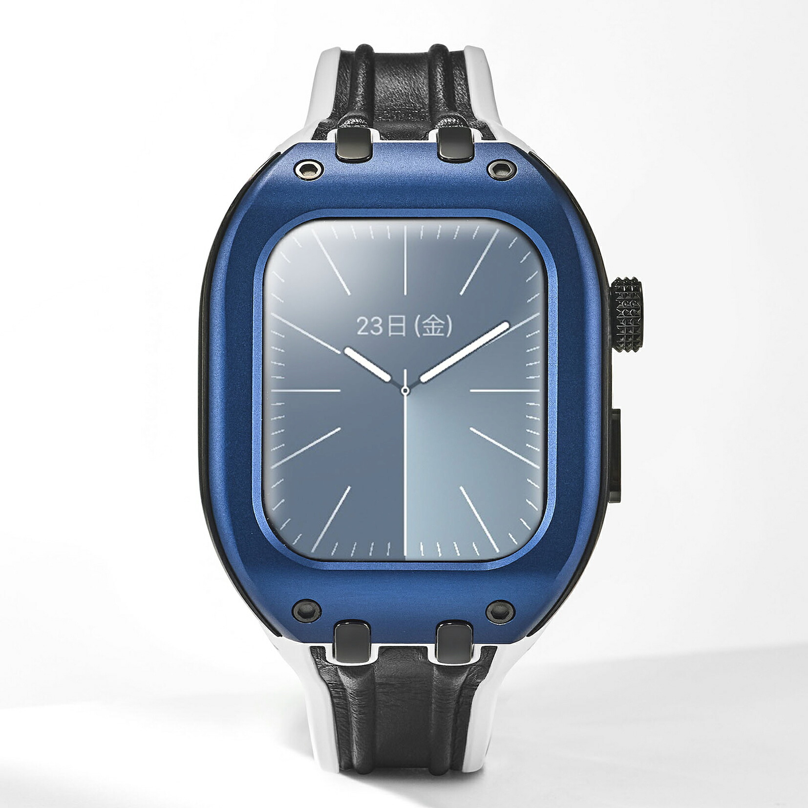 HUMBLE RICH(ハンブルリッチ) 高級アップルウォッチケース Apple Watch ケース 9/8/7対応 - SPORT WBB0289-014-B 41mm 高級 上品