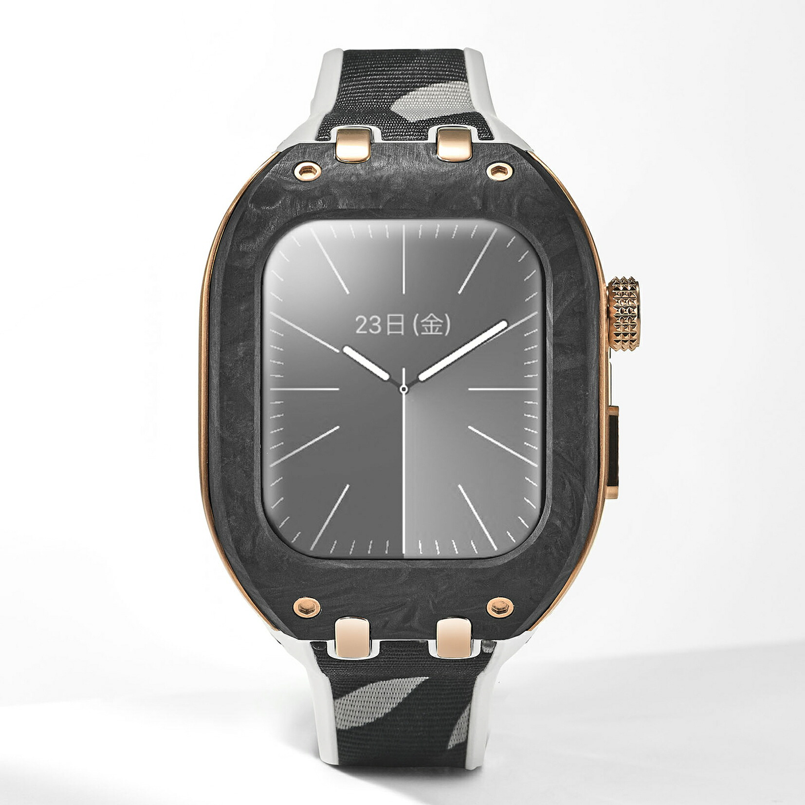 HUMBLE RICH(ハンブルリッチ) 高級アップルウォッチケース Apple Watch ケース 9/8/7対応 - SPORT WBB0289-016-A 41mm 高級 上品｜WORLD WIDE WATCH店