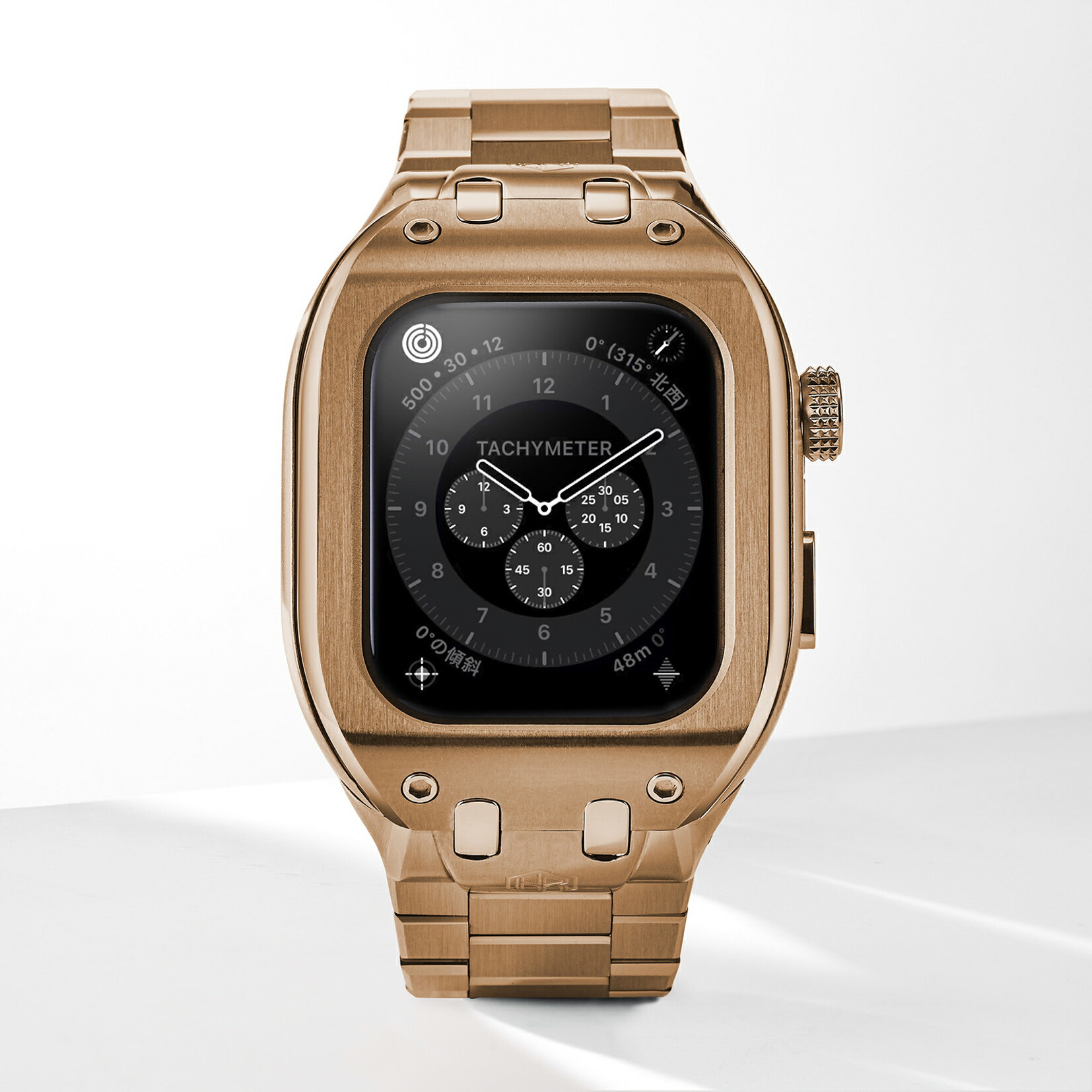 HUMBLE RICH(ハンブルリッチ) 高級アップルウォッチケース Apple Watch ケース 9/8/7対応 - CITY WBB0289-033 41mm 高級 上品