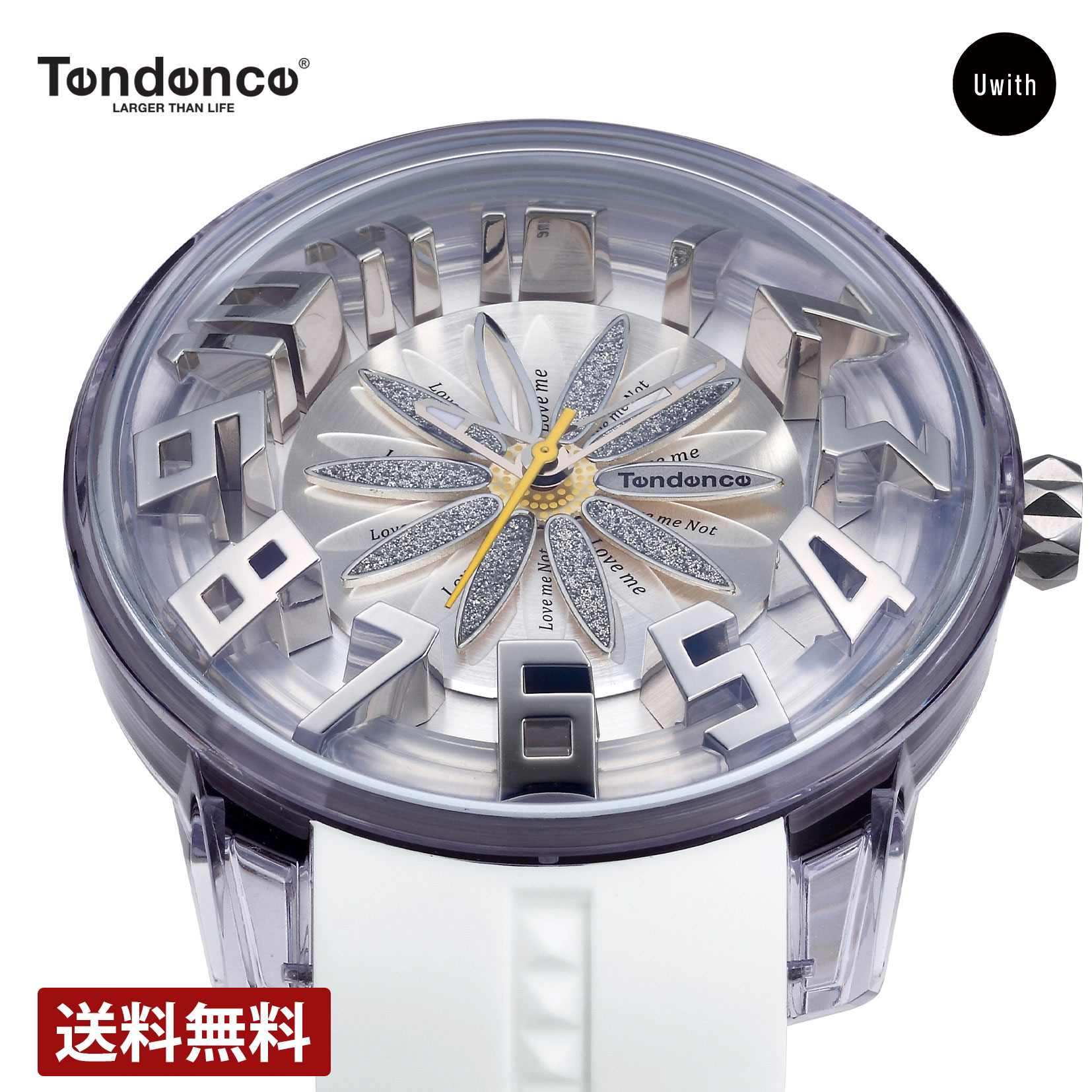 【レビュー特典あり】【ブランド直営店】テンデンス TENDENCE レディース 腕時計 キングドーム 50mm TY023004 シルバー クォーツ 時計 ブランド 5気圧防水