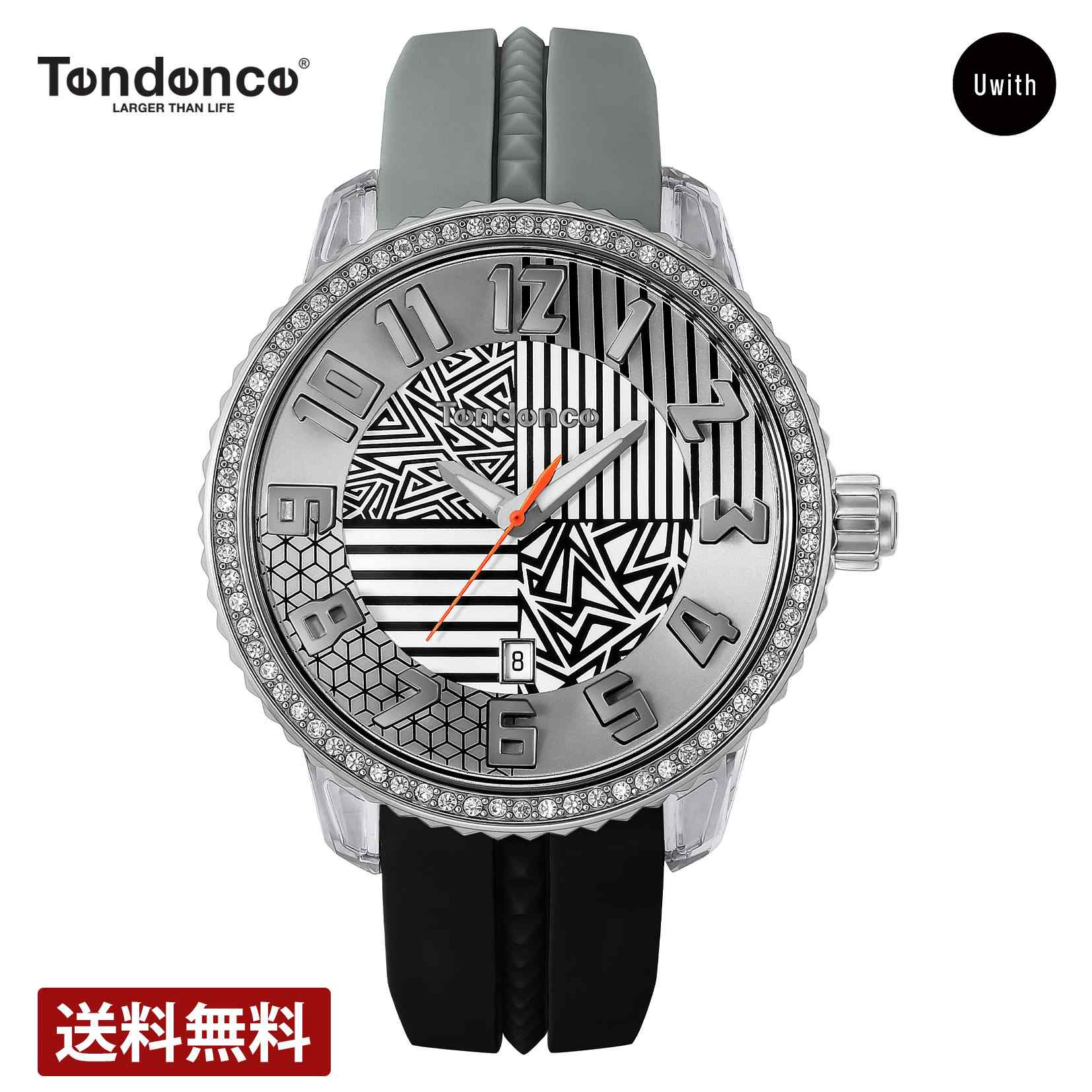 【レビュー特典あり】【ブランド直営店】テンデンス TENDENCE レディース 腕時計 クレイジー ミディアム 41mm TY930066 シルバー クォーツ 時計 ブランド 10気圧防水