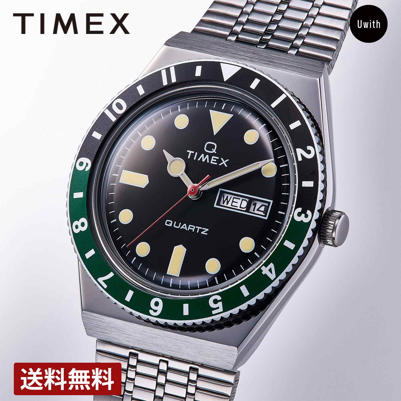 楽天市場】【公式ストア】 タイメックス Q TIMEX 腕時計 メンズ TIMEX TW2U61300 ブラック クォーツ 時計 ブランド :  Uwith楽天市場店