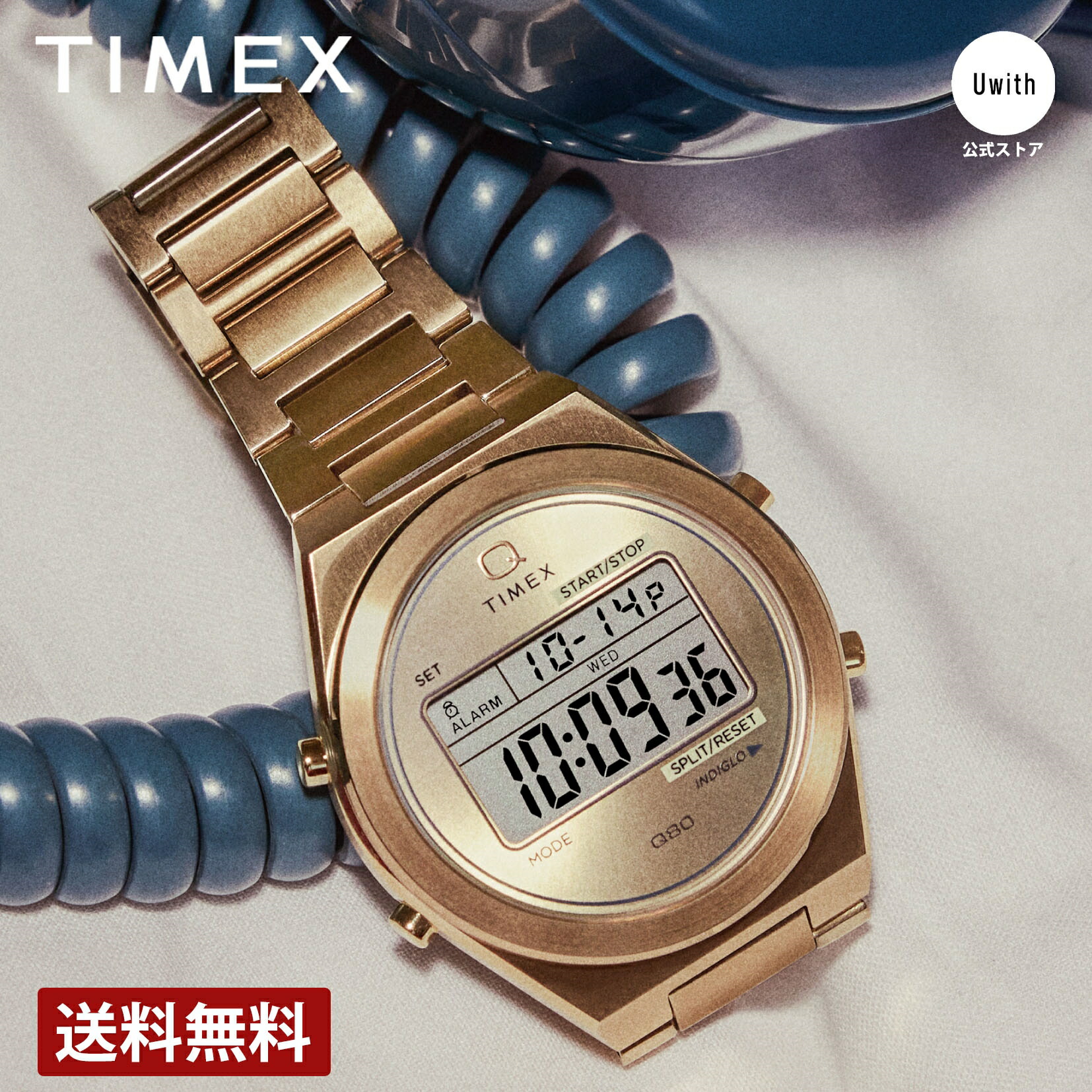 【国内即納】TIMEX Q TIMEX TW2Y05900 ユニセックス 腕時計 Q Timex 1982 アナ-デジ リイシュー | TIMEXオンラインストア