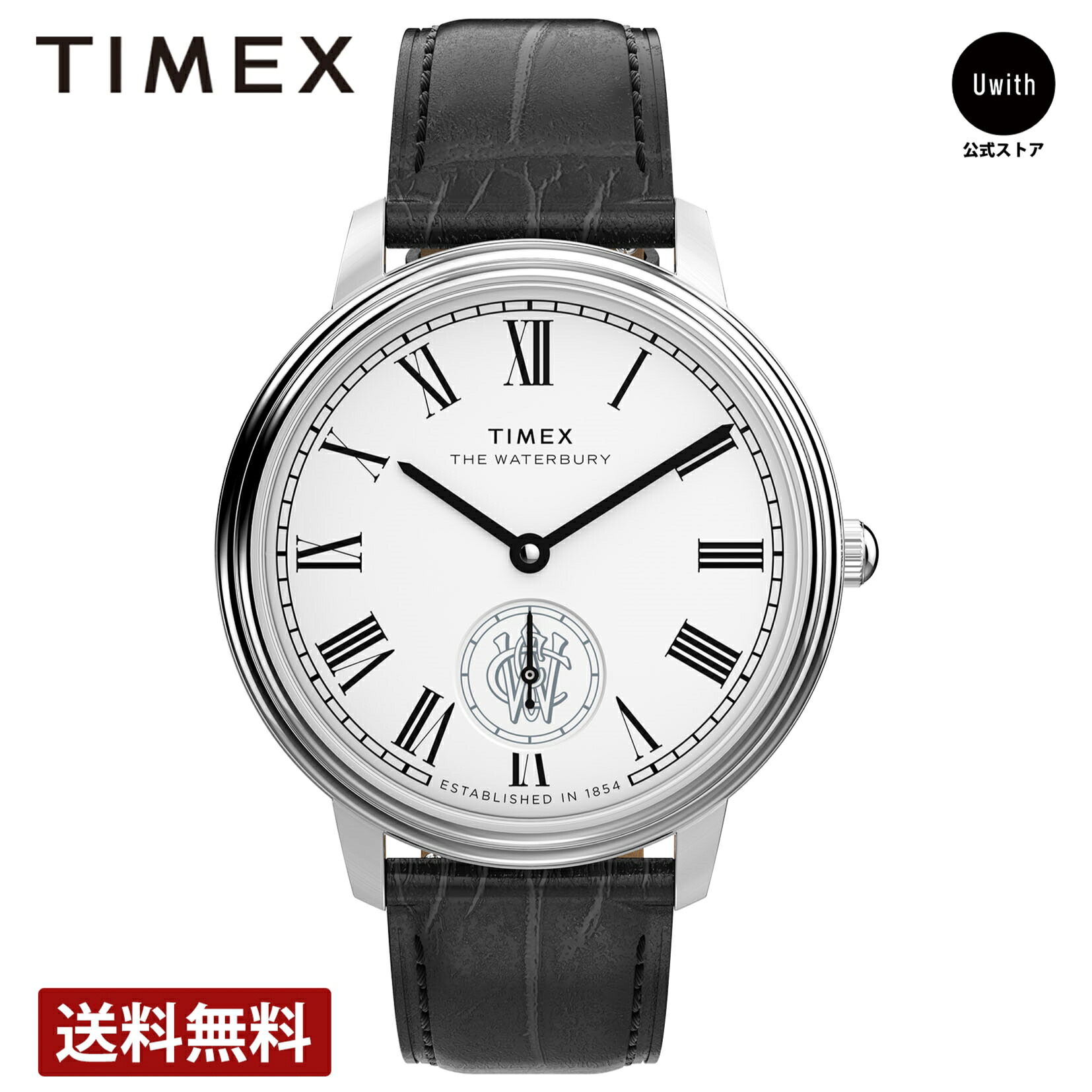 【レビュー特典あり】【ブランド直営店】TIMEX タイメックス ウォーターベリー メトロポリタン サブセコンド クォーツ ホワイト TW2Y23100｜WORLD WIDE WATCH店
