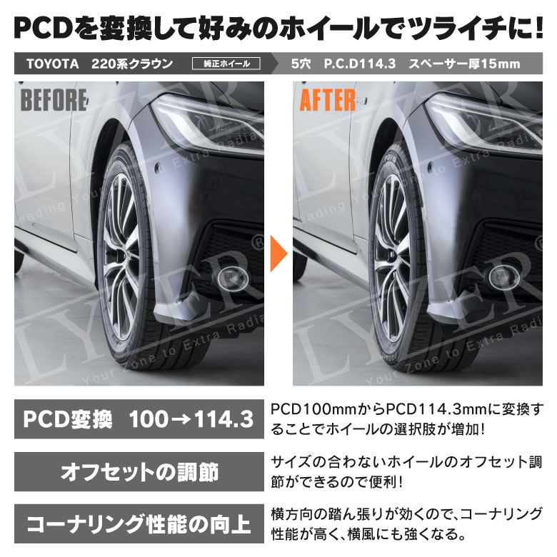 楽天市場 送料無料 ヤリス Pcd変換 ワイドトレッド スペーサー ホール数 4h 4穴 P C D 100 114 3 ハブ径 60 1 ボルトピッチ M12 P1 5 厚さ mm 2枚1セット ワイトレ ホイールスペーサー ハブ World Wing Light