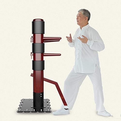 【ポイント5倍!特定商品!7月限定!】木人 ポータブルウィングチュンプラクティショナー 木人 木人椿 詠春拳 アイアン吸盤、保護具、パティオ、ルーム、170~175センチメートルと詠春拳木の模造、カンフー木の模造|WORM Base