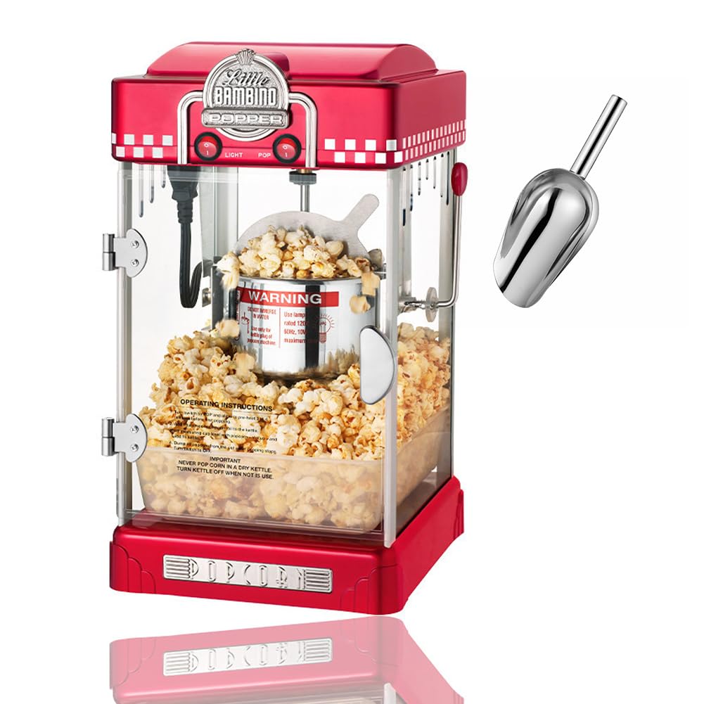 業務用 ポップコーンメーカー、ポン菓子、新しい小型 キャラメルポップコーン対応、 映画観賞 家電セット パーティーグッズ ホームパーティー おやつ クッキングトイ 家庭用 業務用厨房機器