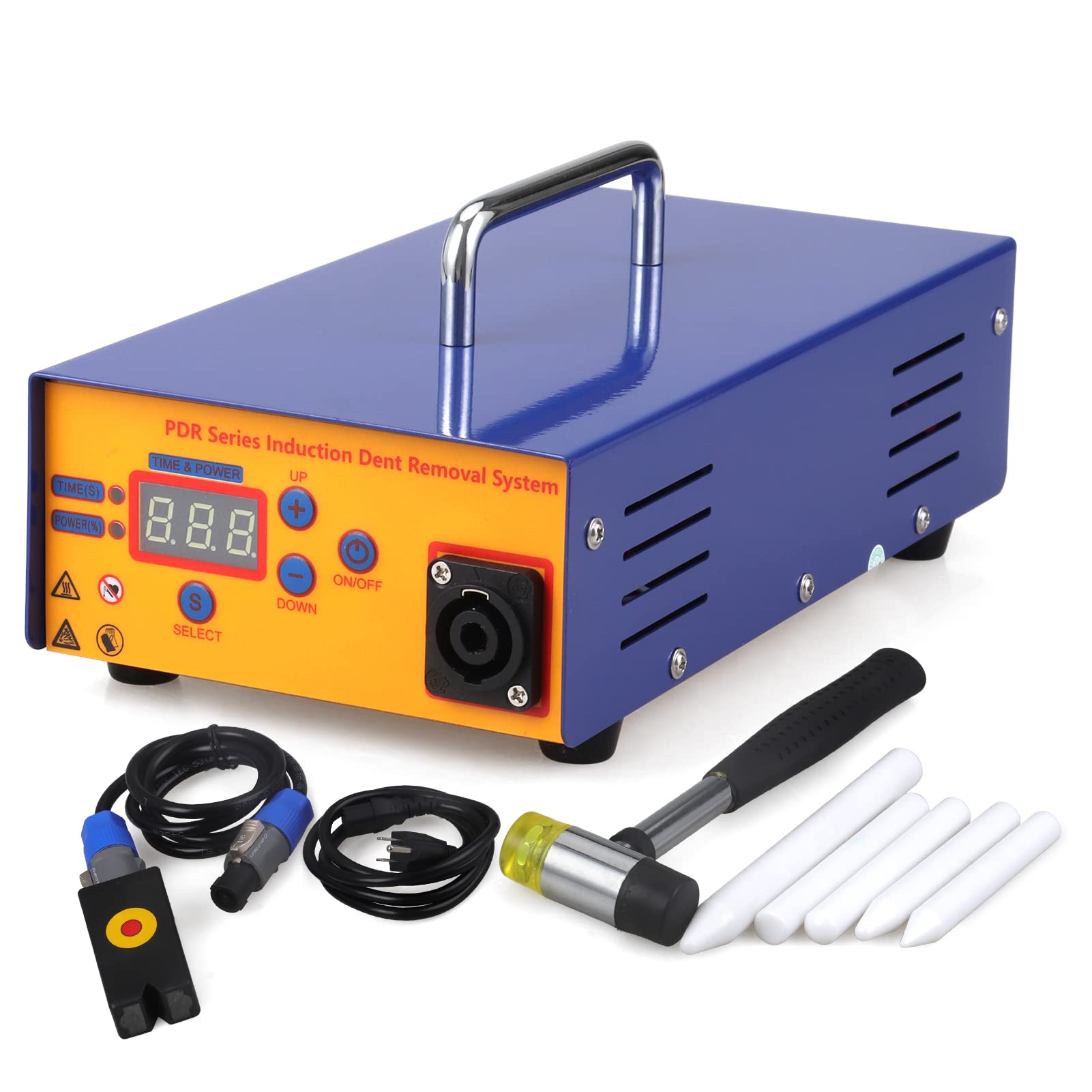 へこみ修理ツールキットPDRへこみ除去ツール デントリペア 凹み除去誘導ヒーター 110V｜WORM Base