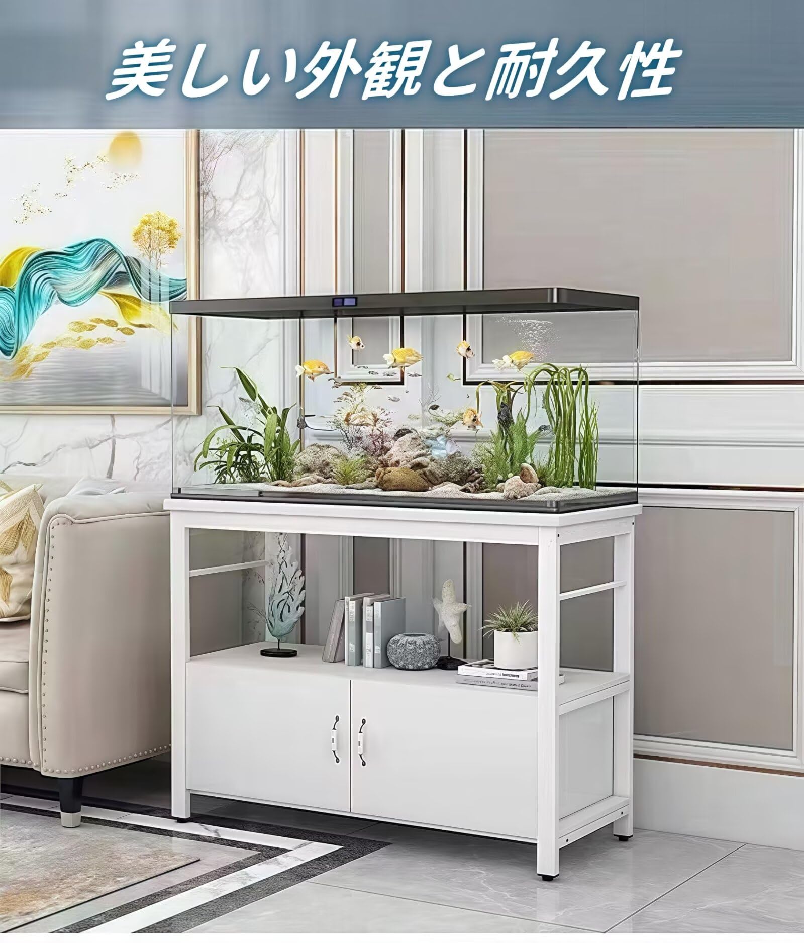水槽台 水槽スタンド 幅60cm&times;奥行30cm&times;高さ70.5cm 3段 組立式 シンク置き台 耐荷重 ラック 棚 収納 おしゃれ リビングルーム 書斎 ホテル レストランに最適 (ホワイト)｜WORM Base 14,202円