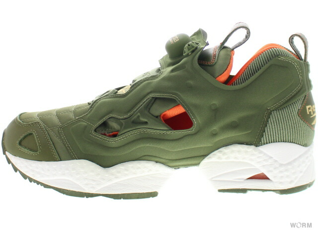 reebok insta pump green