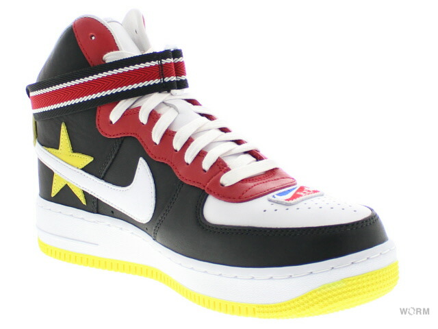 楽天市場 Nike Air Force 1 Hi Rt Riccardotisci Aq3366 600 Gym Red Opti Yellow Black ナイキ エア フォース ハイ 新古品 Worm Tokyo