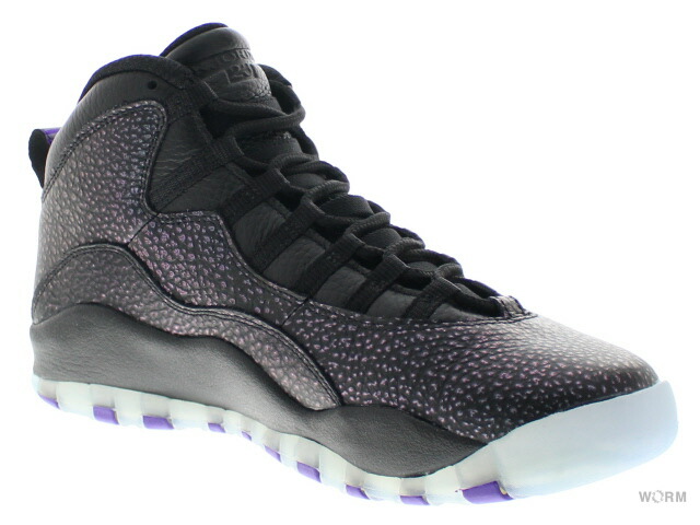 jordan 10 black and purple