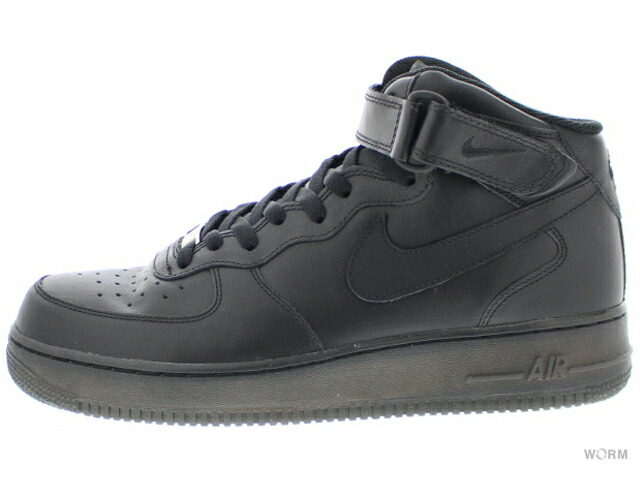 nike air force mid 07 black