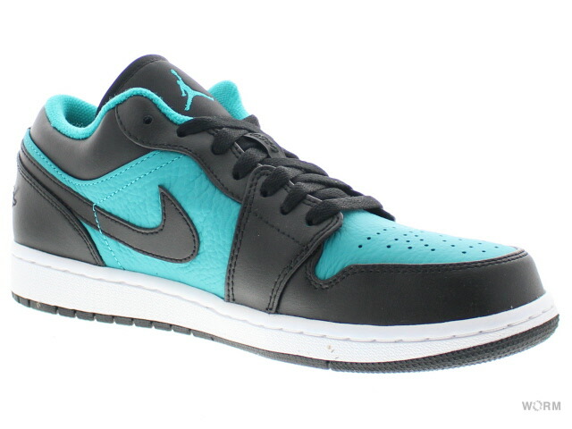 air jordan 1 low black turbo green