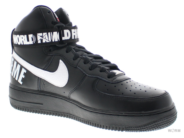 air force 1 high top black and white