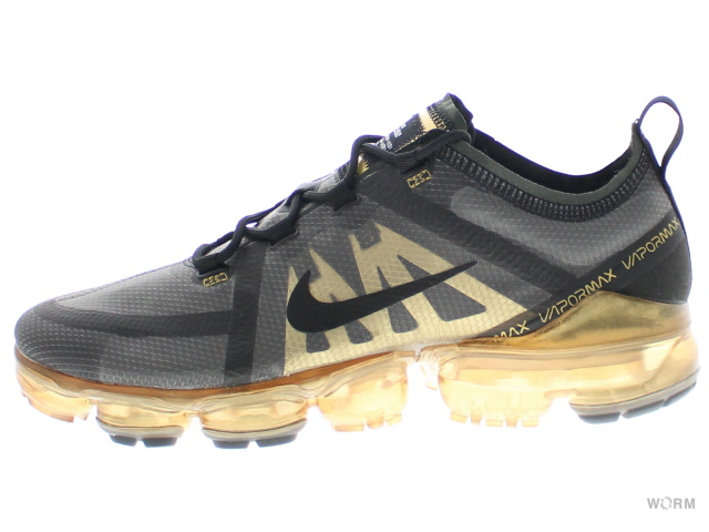 nike vapormax 2019 gold and black