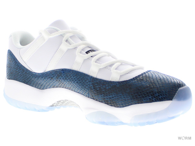 jordan 11 low le white black navy