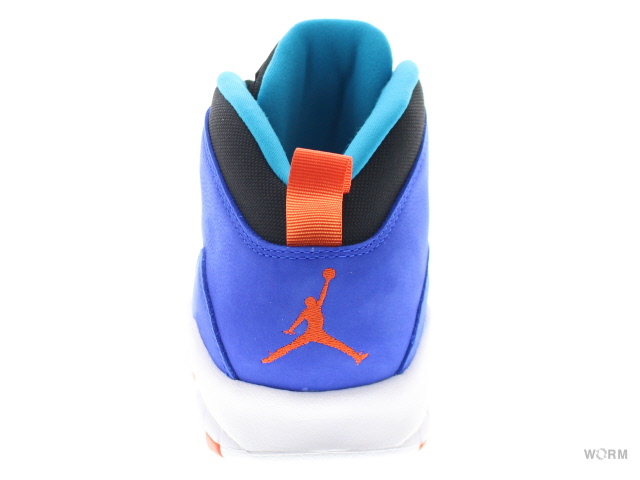 jordan 10 blue orange black