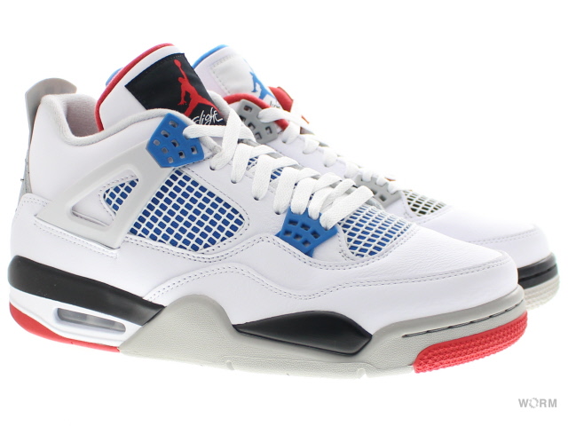 jordan 4 red white and blue