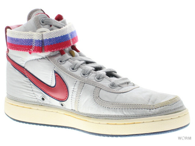 楽天市場 Nike Vandal High Supreme Vntg 061 Mtllc Slvr Vrsty Rd Mdnght Nvy ナイキ バンダル ハイ サプリーム 新古品 Worm Tokyo