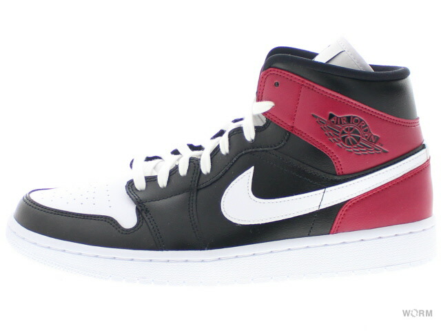 air jordan 1 black noble red white