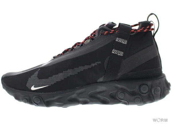 nike react runner black