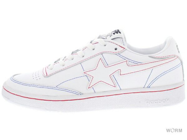 有名人芸能人】 q47367 Reebok C クラブ CLUB ベイプ white リーボック 