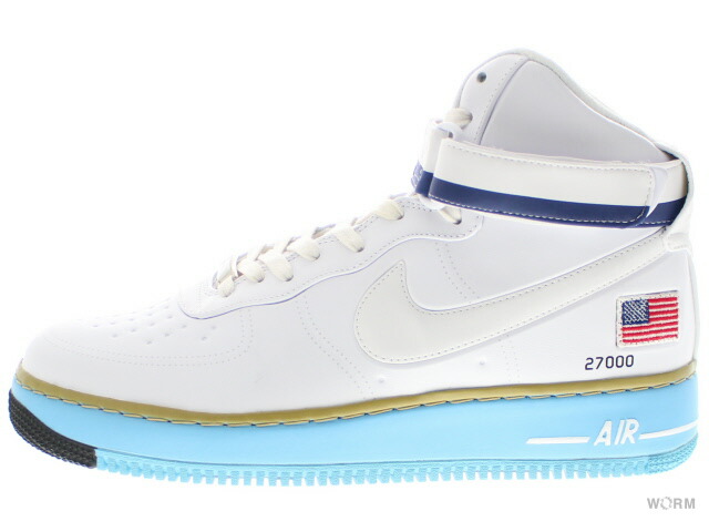 【US9.5】 NIKE AIR FORCE 1 QS “HIGH BDAY” 573752-100 【新古品】