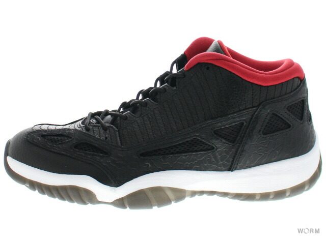 【US9.5】 AIR JORDAN 11 RETRO LOW BLACK VARSITY RED 2011 306008-001 【新古品】