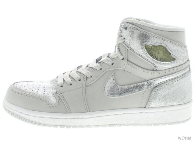 【US9.5】 AIR JORDAN 1 RETRO HI SILVER SILVER ANNIVERSARY 396009-001 【新古品】