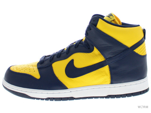 【US8.5】 NIKE DUNK RETRO QS MICHIGAN 2016 850477-700 【新古品】