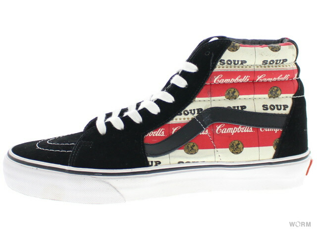 【US12】 VANS SK8 HI PRO SUPREME CAMPBELLS SOUP VN-099N6VL 【新古品】 スニーカー-メンズ靴