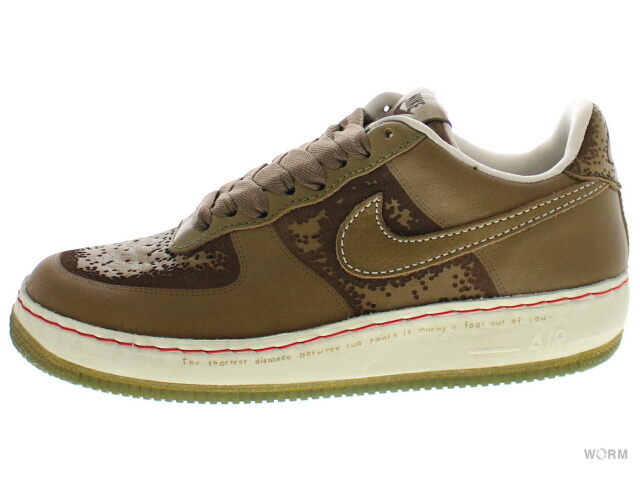 【US7】 NIKE AIR FORCE 1 LOW lO 1 PIECE 312491-331 【新古品】