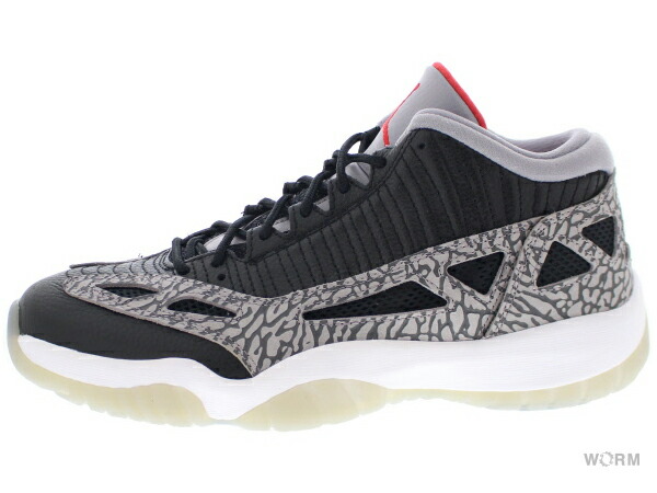 【US9.5】 AIR JORDAN 11 RETRO LOW IE BLACK CEMENT 919712-006 【新古品】