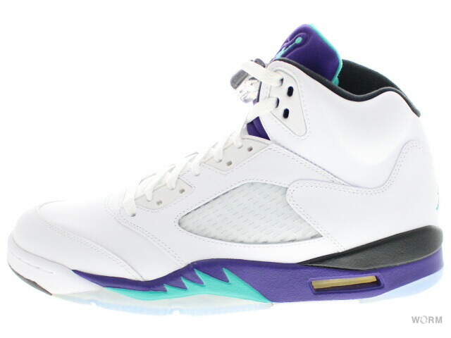 【US9】 AIR JORDAN 5 RETRO Grape 136027-108 【新古品】