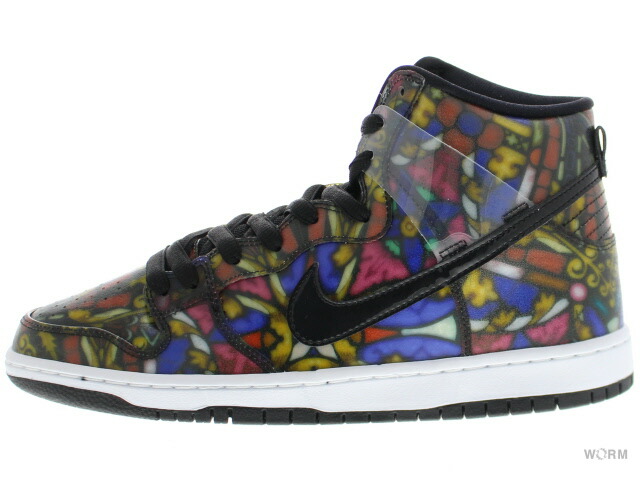 【US9.5】 NIKE SB DUNK HIGH PREMIUM SB Concepts Stained Glass 313171-606 【新古品】