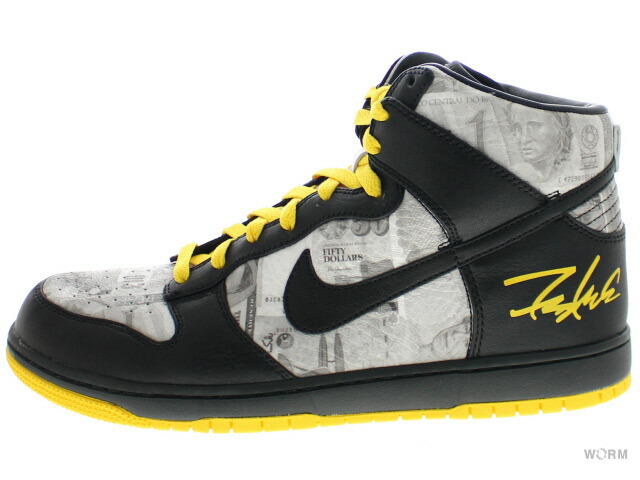 US9.5 27.5cm NIKE DUNK HI SUPREME TZ LAF LIVESTRONG 378127-001 ナイキ ダンク ハイ SUPREME TZ LAF LIVESTRONG 新古品｜WORM TOKYO 220,000円